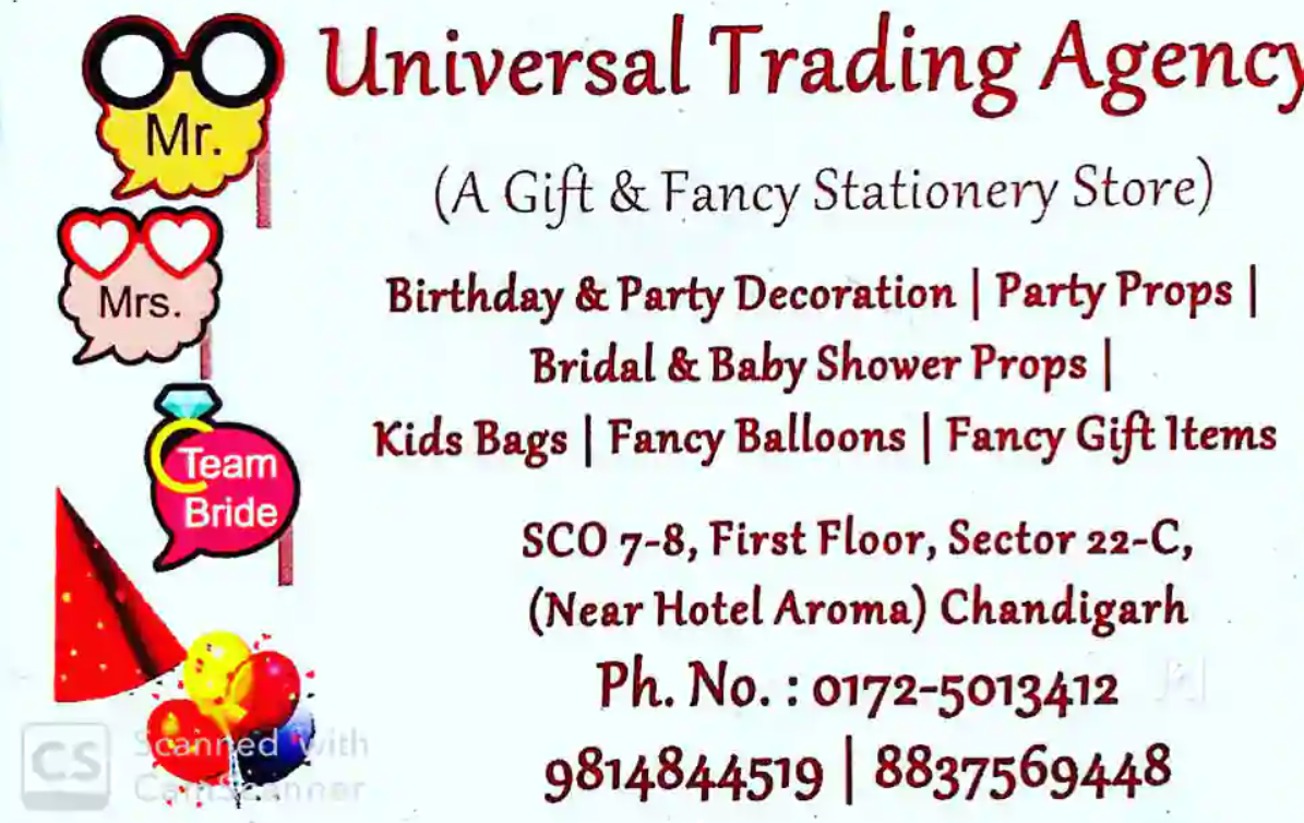 Universal Trading Agency Chandigarh